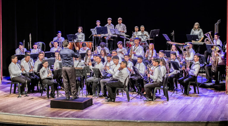 Banda do Piamarta realiza concerto, dia 16 de outubro, no Palco Principal do Theatro José de Alencar